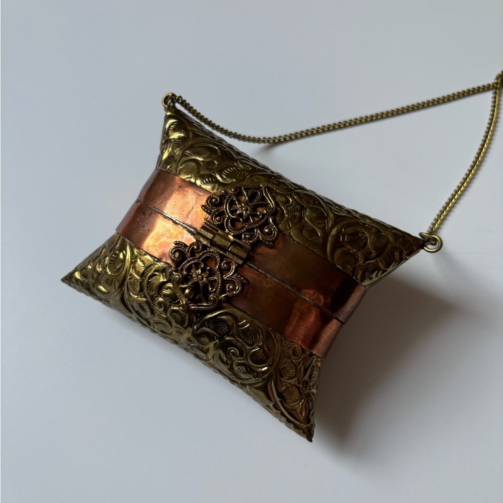 Vintage Metal Micro Bag
